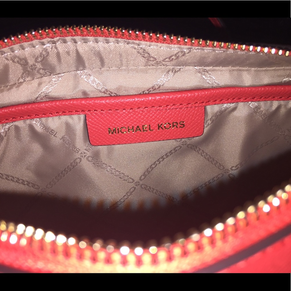 MICHAEL KORS LG EW CROSSBODY LEATHER HANDBAG - Picture 4 of 7